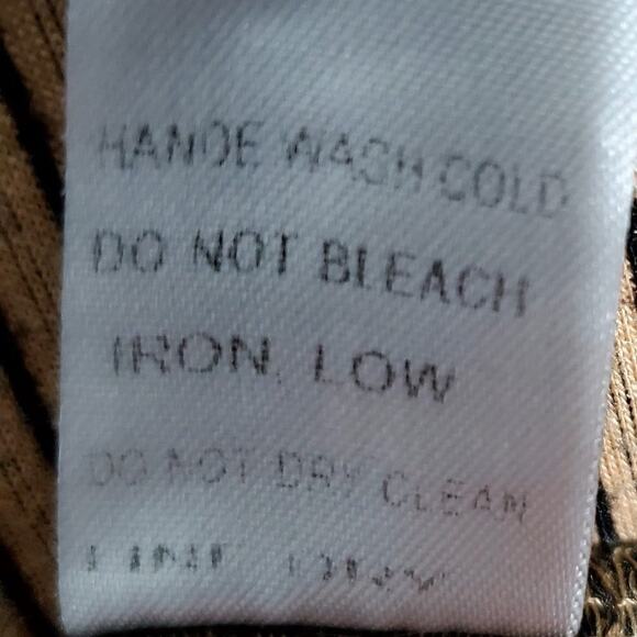 SWEET RAIN Long Sleeve Crop Top Woman's Size L - Picture 9 of 9